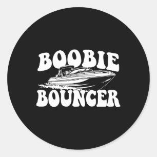 Sticker Rond Videur - Bateau de plaisance Voile Bateau à moteur