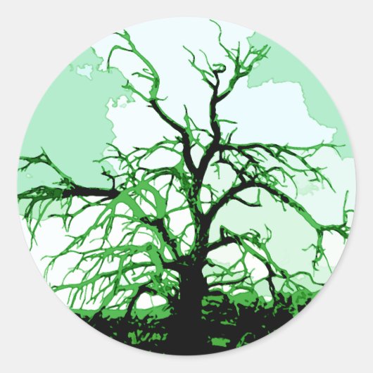 Sticker Rond Vie (Devant)