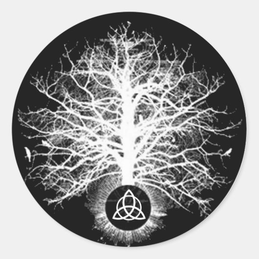 Sticker Rond vie (Devant)