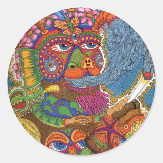 Sticker Rond Vie (Devant)