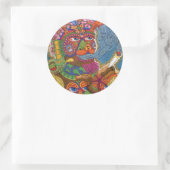 Sticker Rond Vie (Sac)