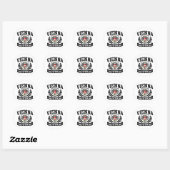 Sticker Rond Vienne Autriche (Feuille)