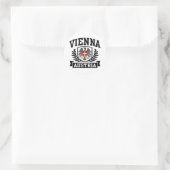 Sticker Rond Vienne Autriche (Sac)