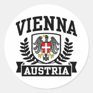 Sticker Rond Vienne Autriche
