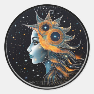 Sticker Rond Vierge
