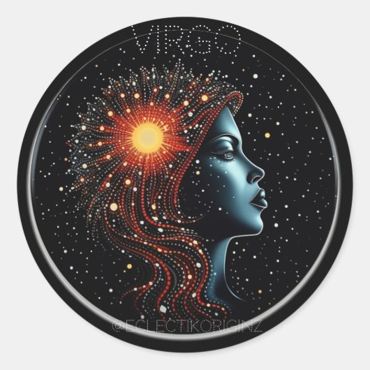 Sticker Rond Vierge (Devant)