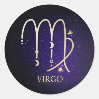 Sticker Rond Vierge