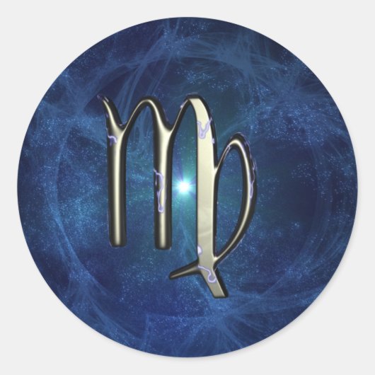 Sticker Rond Vierge (Devant)