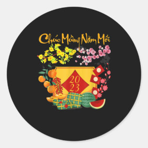 Sticker Rond Vietnam Lunar New Year
