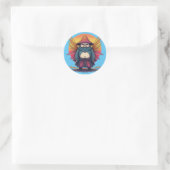 Sticker Rond Vieux Champagne Master (Sac)