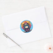 Sticker Rond Vieux Champagne Master (Enveloppe)