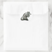 Sticker Rond Vieux Dillo (Sac)