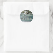 Sticker Rond Vieux frigidaire (Sac)