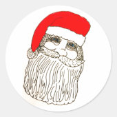 STICKER ROND VIEUX SAINT NICK (Devant)