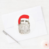 STICKER ROND VIEUX SAINT NICK (Enveloppe)