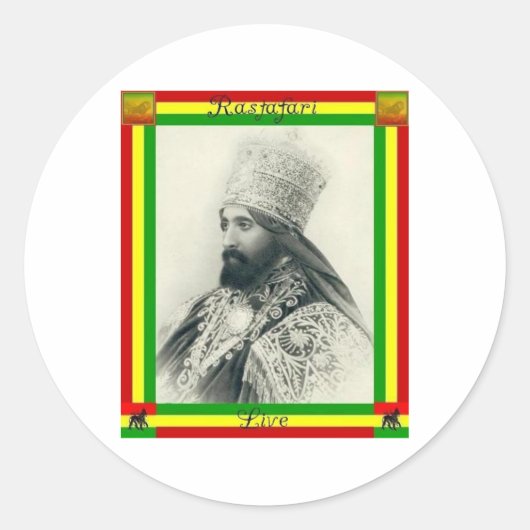 Sticker Rond vif (Devant)