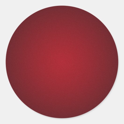 Sticker Rond Vignette Grainy rouge-noir (Devant)
