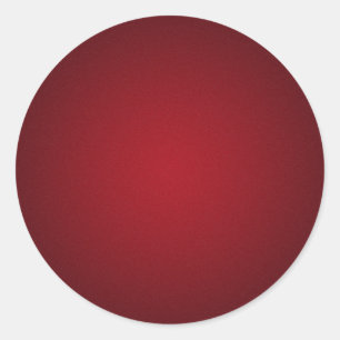Sticker Rond Vignette Grainy rouge-noir