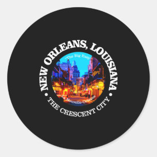 Sticker Rond Villes de La Nouvelle-Orléans