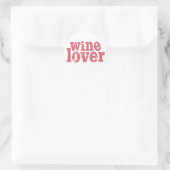 Sticker Rond Vin (Sac)