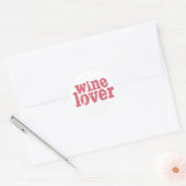 Sticker Rond Vin (Enveloppe)