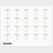 STICKER ROND VIN DE TOBRE SOTALEMENT VERRE FUNNY (Feuille)