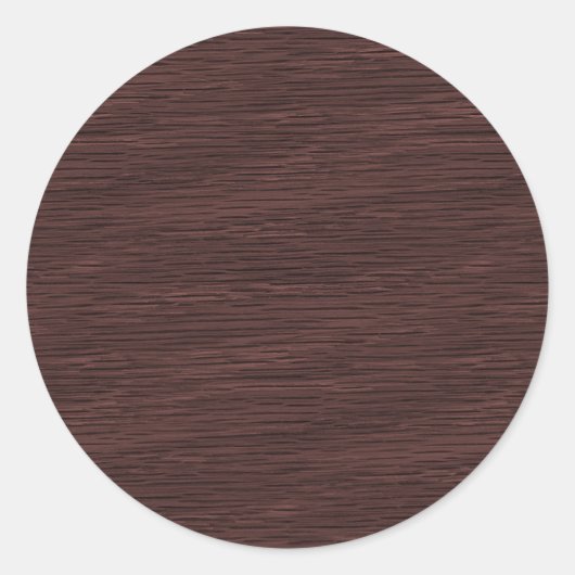 Sticker Rond Vin rouge Oak naturel Grain (Devant)
