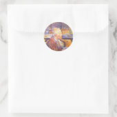 Sticker Rond Vincent Van Gogh (Sac)