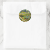 Sticker Rond Vincent Van Gogh Garden (Sac)