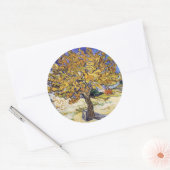 Sticker Rond Vincent van Gogh - Le Mulberry Tree (Enveloppe)