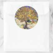 Sticker Rond Vincent van Gogh - Le Mulberry Tree (Sac)