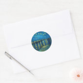 Sticker Rond Vincent Van Gogh Starry Night Over the Rhone (Enveloppe)