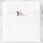 Sticker Rond vincenzocouture.com (Sac)