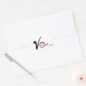 Sticker Rond vincenzocouture.com (Enveloppe)