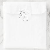 Sticker Rond Vine Dainty (Sac)