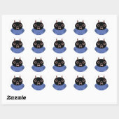 Sticker Rond Vinesauce Ralph Bluetawn (Feuille)
