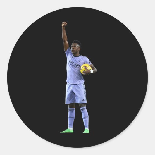 Sticker Rond Vinicius Junior (Devant)