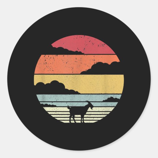 Sticker Rond Vintage (Devant)