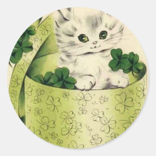 Sticker Rond Vintage (Devant)