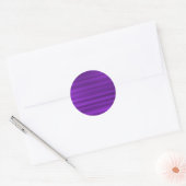 Sticker Rond Violet brossé (Enveloppe)