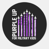 Violet pour les enfants militaires tout-petits fem