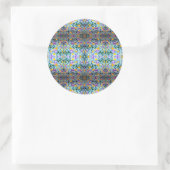 Sticker Rond Violets Et Lampes (Sac)