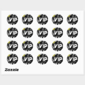 STICKER ROND VIP (Feuille)