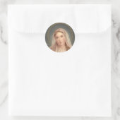 STICKER ROND VIRGIN MARY (Sac)