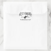 Sticker Rond Virginie-Occidentale (Sac)