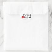 Sticker Rond Virgos Rock (Sac)