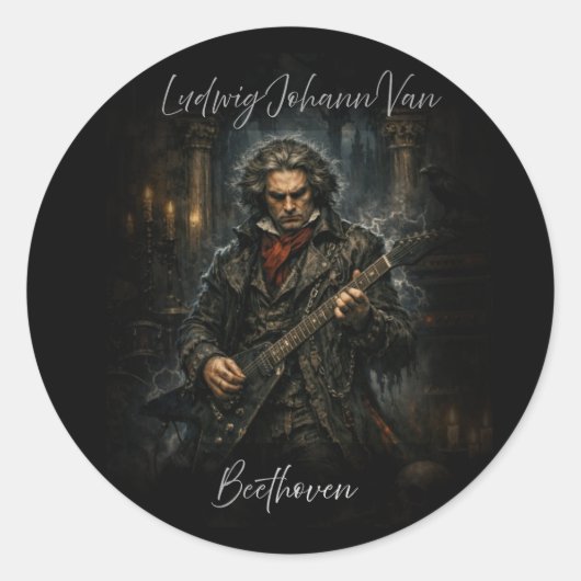 Sticker Rond Virtual Belonging (Devant)