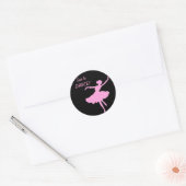 Sticker Rond Vis à DANSE ! (Enveloppe)