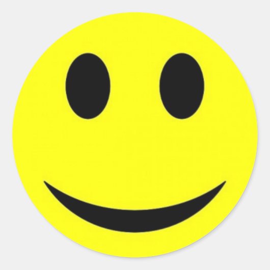 Sticker Rond visage (Devant)