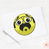 Sticker Rond Visage concerné (Enveloppe)